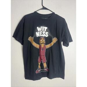 Lebron James T Shirt Mens  Witness Puppet 09 Graphic Black